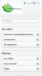 Mobile Screenshot of deliceflavor.com